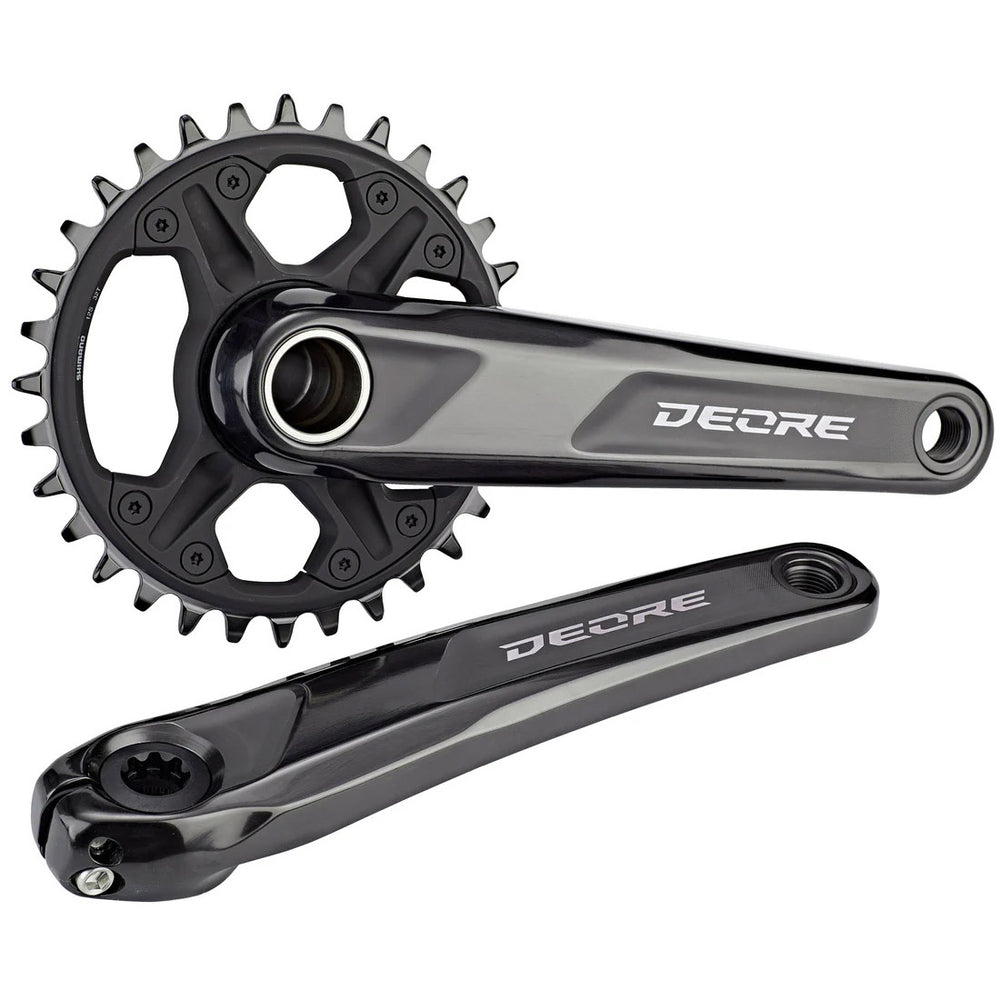 Shimano crankset deore 12v 32t 175mm zwart oem