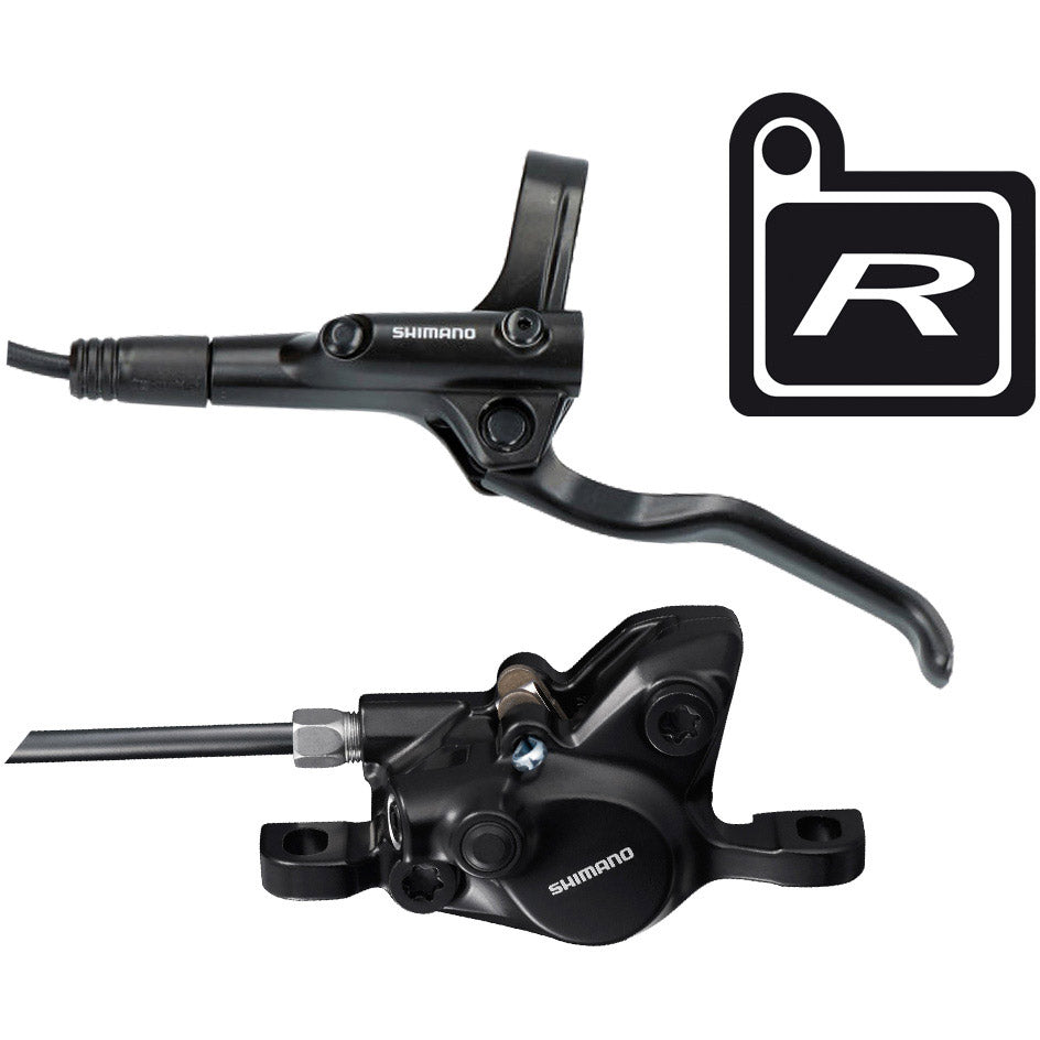 Shimano schijfremset mt200 voor kort 75cm zwart