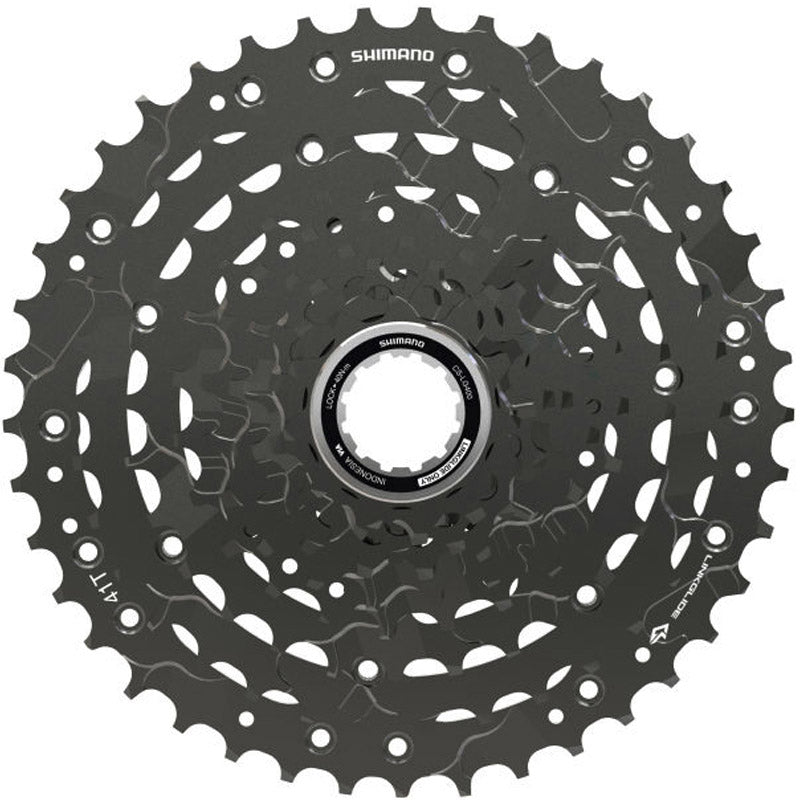 Shimano cassettekeu 9v 11-41t cs-lg400 zwart