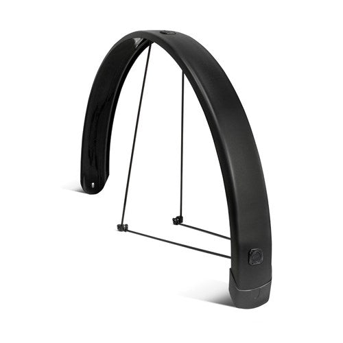 Eurofender achterspatbord tempo vierkant 26 65mm mat zwart