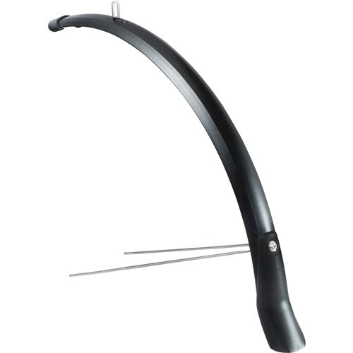 Voorspatbord Snello 28 x 51 mm - mat zwart