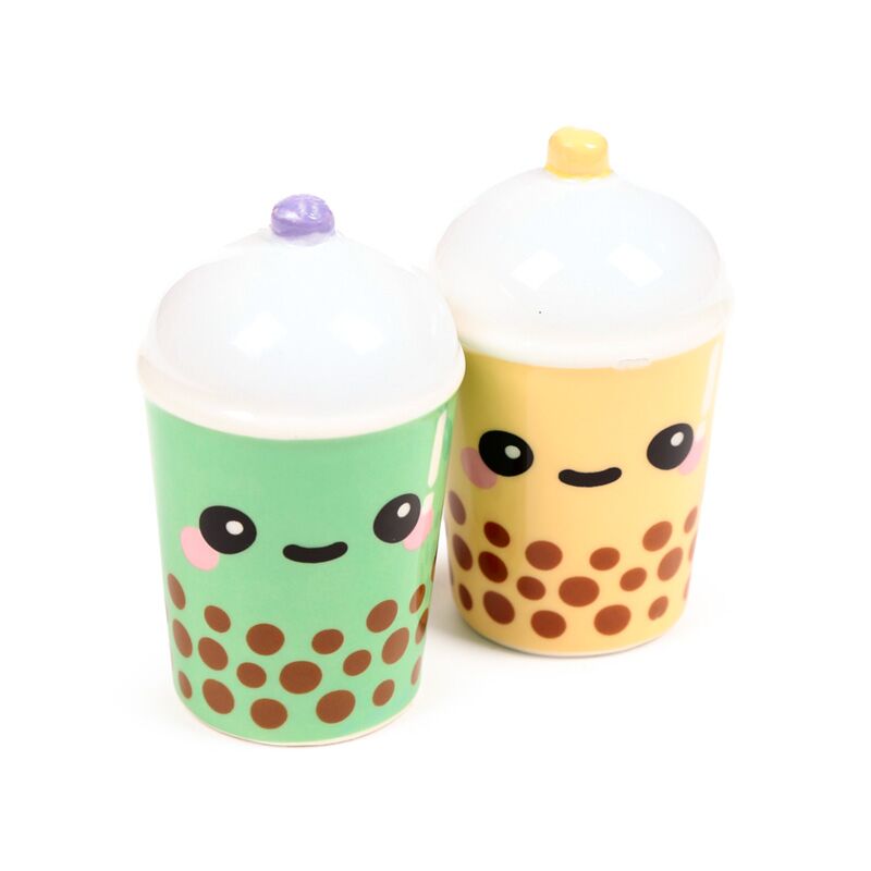 Boba matcha bubble tea foodiemals peper- en zoutstel