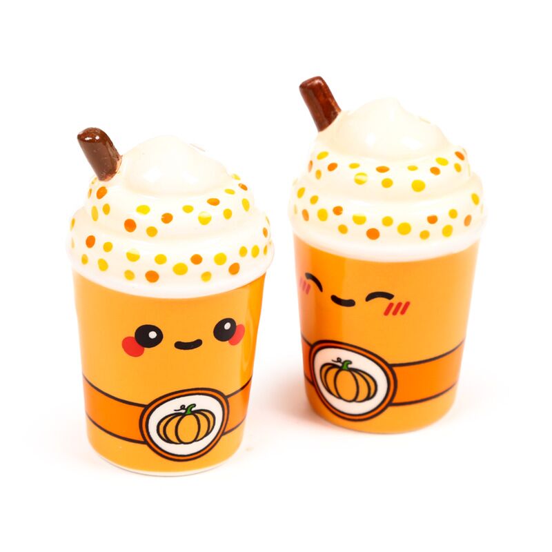 Pompoen gekruide latte foodiemals peper- en zoutstel