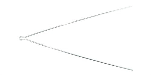 Eurofender v-draadstang RVS per stel