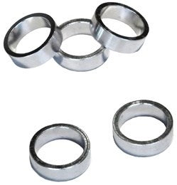Hh zak een 5 balhoofd vulring 1 zilver 10mm spacer