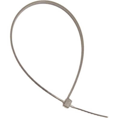 Selco Kabelbinders tyrips grijs 20 cm 200 x 3,5 mm (p 100)