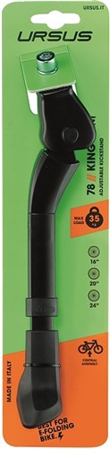 Ursus Standard King mini, noir, réglable 16 -20 -24 , charge max 35kg (paquet suspendu)