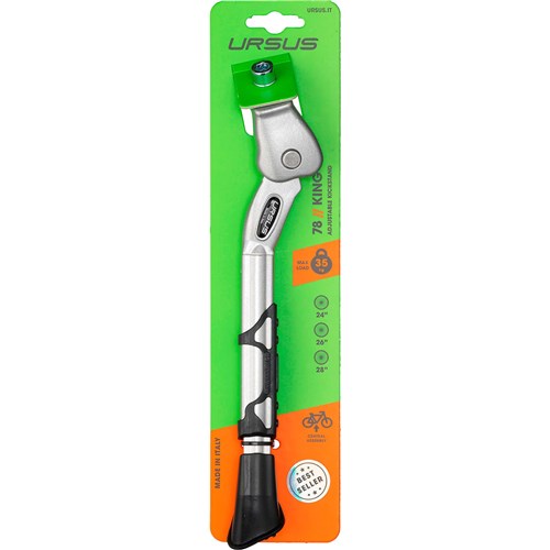 standaard King 26-28 inch staal zilver