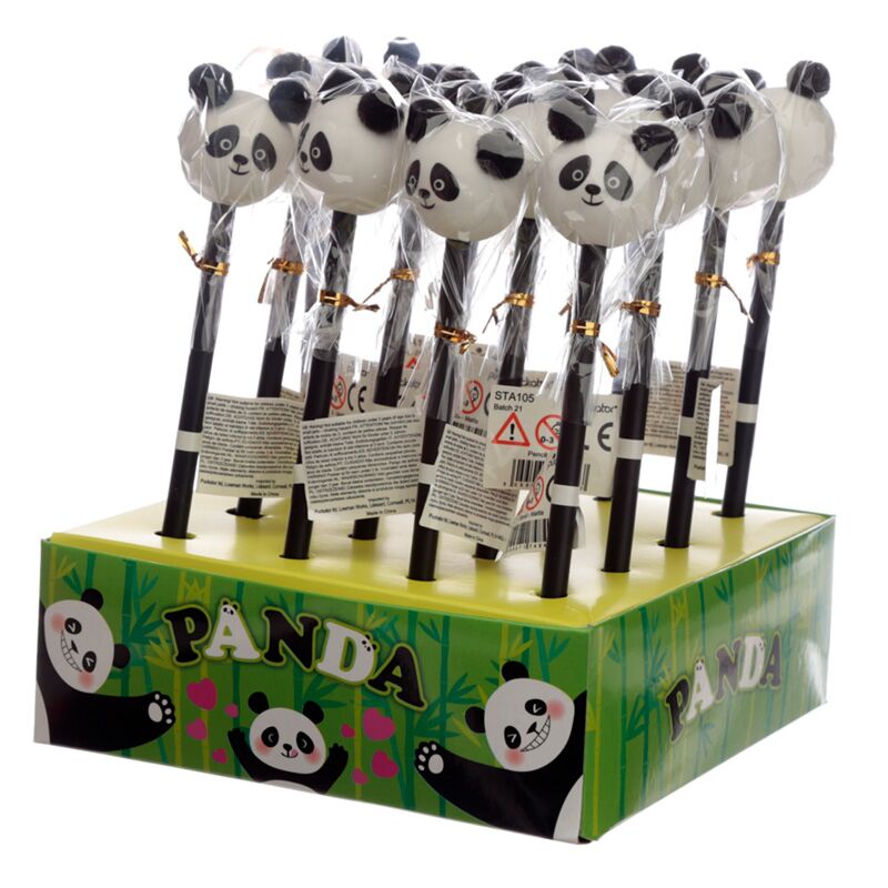 Panda - pomponpotlood
