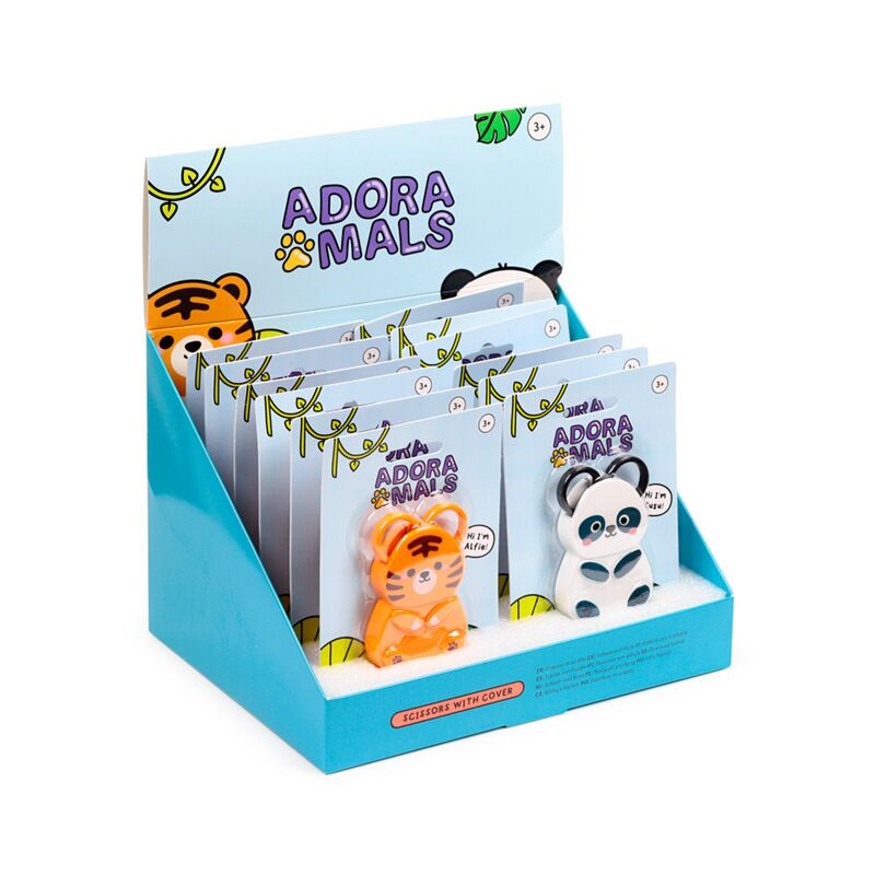 Abi adoramals wilde dieren kinderschaar in magnetische houder