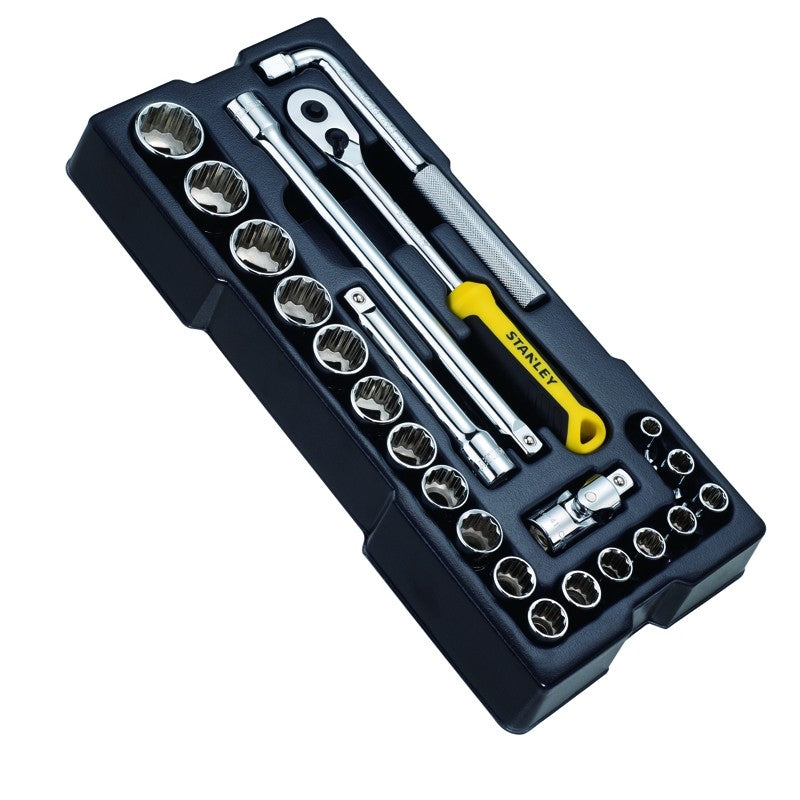 Stanley transmodule doppenset 1 2 zeskant (stmt1-74173, 23-delig)