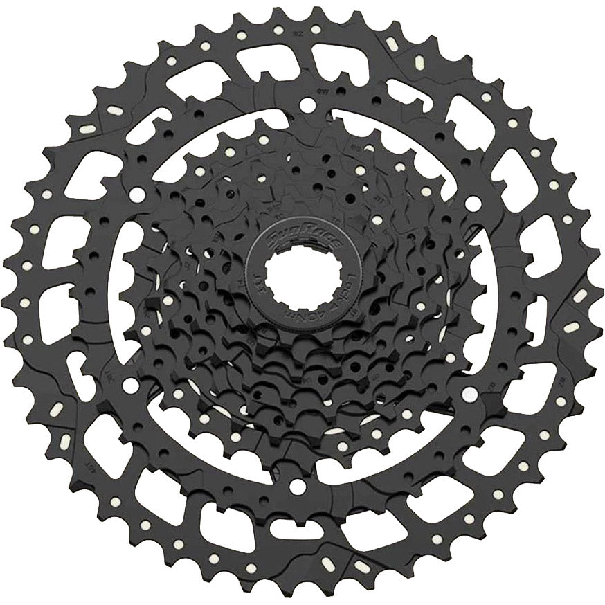 Superior sunrace cassette csu980 9ay 9v 11-42t zwart