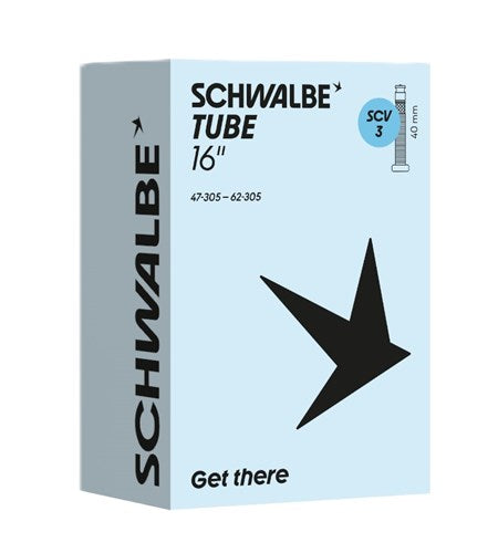 Schwalbe binnenband 16x1.75 scv3 click valve 40mm