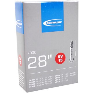 Chambre à air Schwalbe DV15 28 18 28-622 630 - valve 40mm