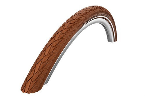 Buitenband Schwalbe Road Cruiser K-Guard 26 x 1.75 47-559 mm - bruin met reflectie