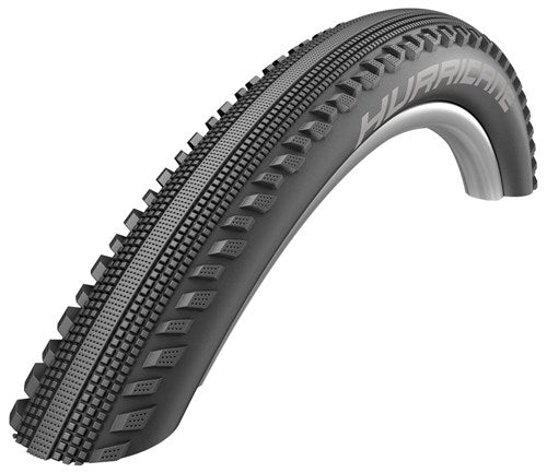 Pneu Schwalbe Hurricane RaceGuard 26 x 2.10 54-559 - noir avec reflet