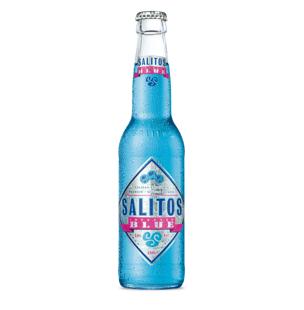 Salitos blue fles 5% (24x 33 cl)