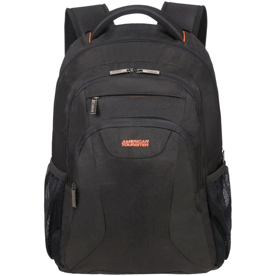 Samsonite american tourister at work rugzak 17.3 inch (zwart oranje)