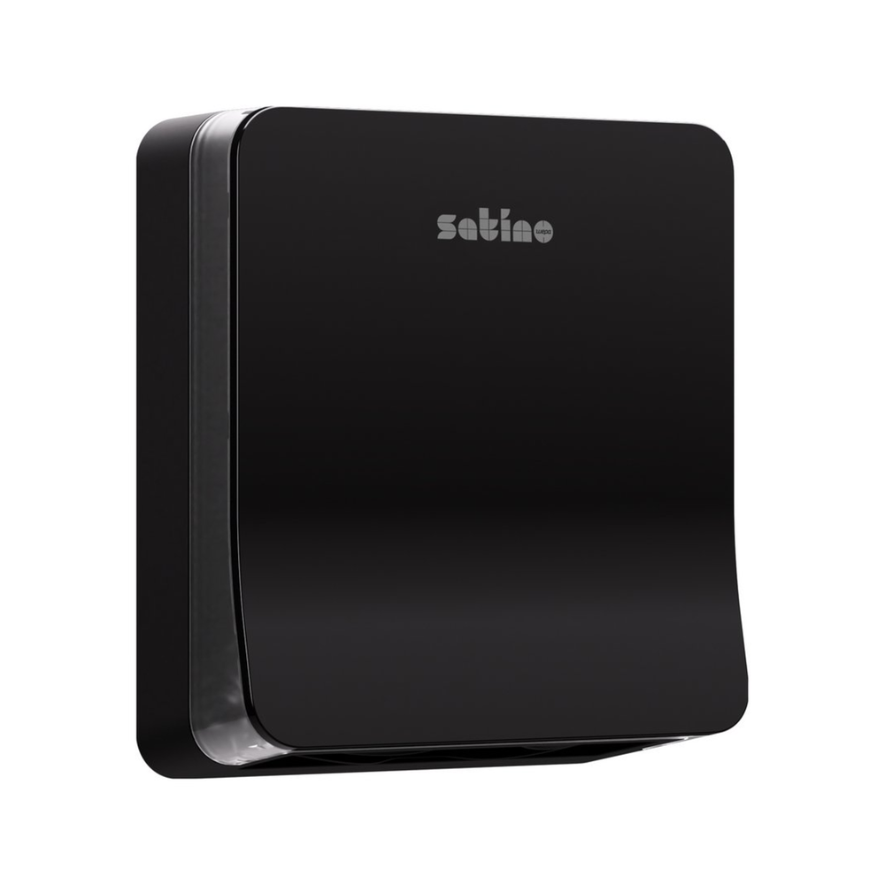 Satino handdoek dispenser interfold s zwart (1 stuk)