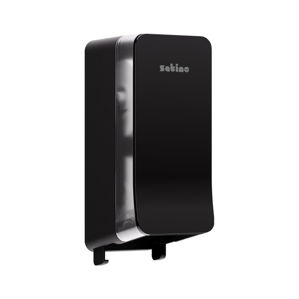 Satino systeemrol dispenser voor 2 rollen zwart (1 stuk)
