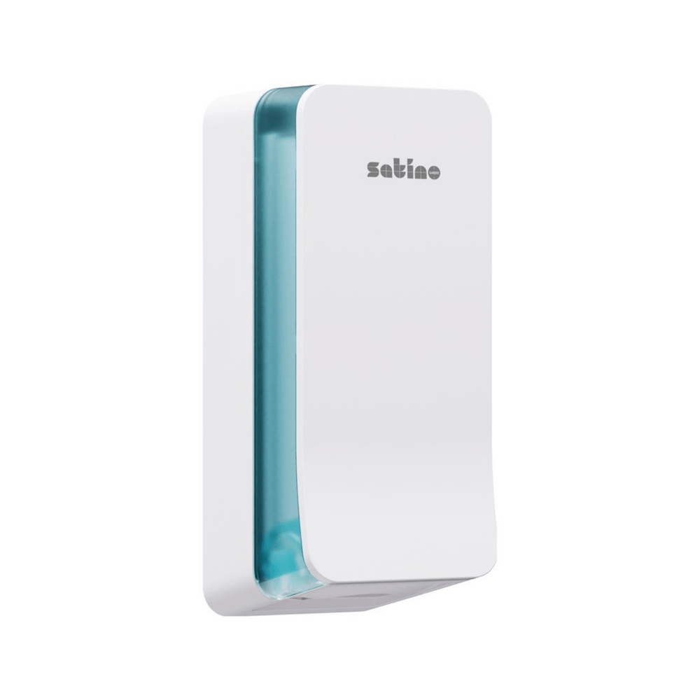 Satino toiletroldispenser dubble rol voor 2 systeemrollen wit (1 stuk)