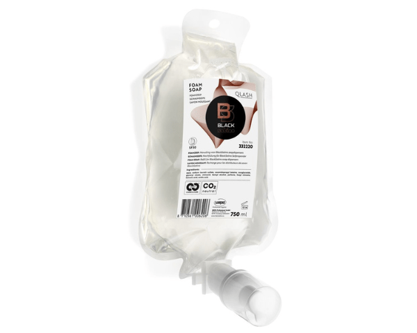 Satino black qlash foamzeep cartridge (6x750ml)
