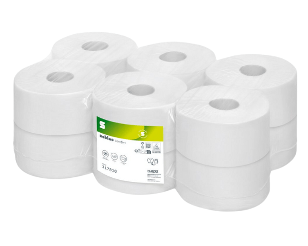Satino toiletpapier comfort mini jumbo 2-laags (12x180m)
