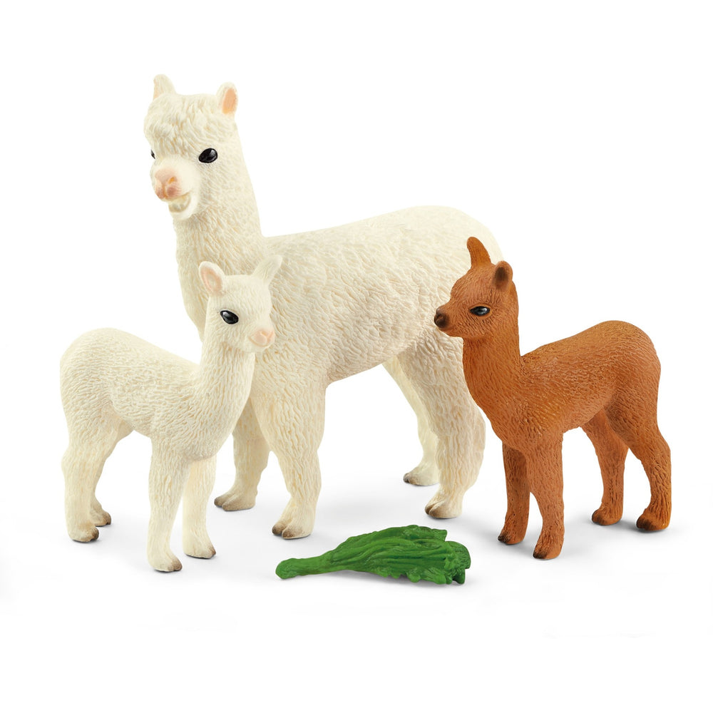 Schleich wild life - alpacafamilie speelfiguur
