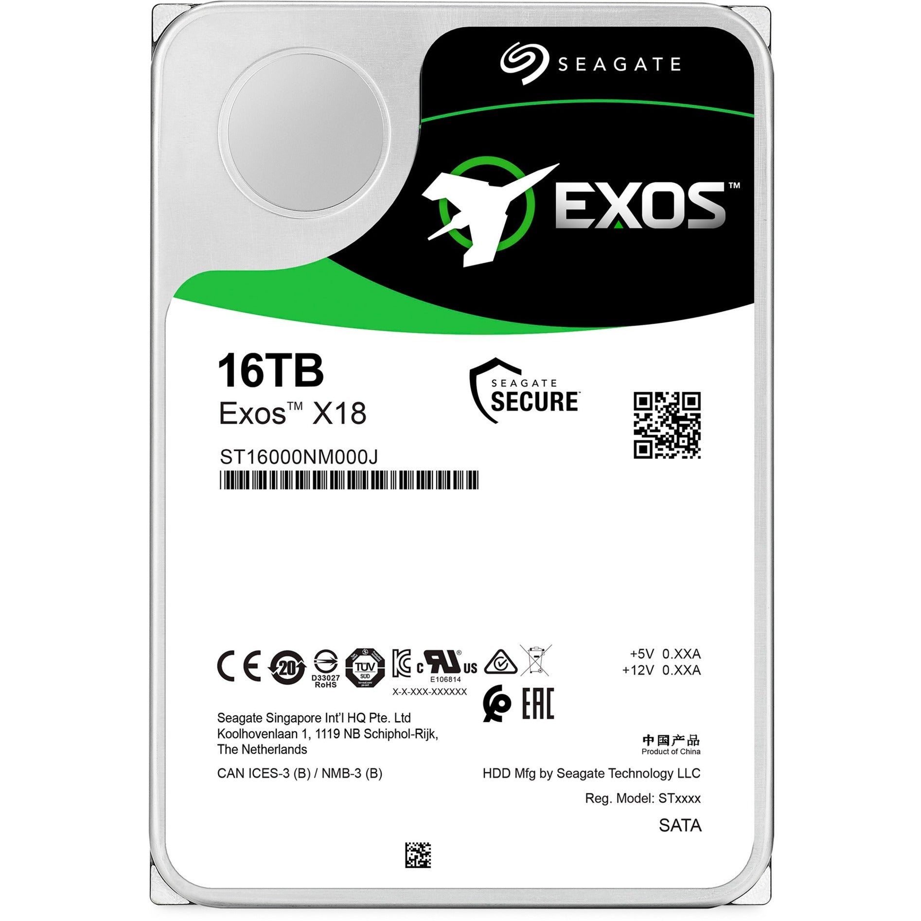 Seagate Seagate Exos X18, 16 TB