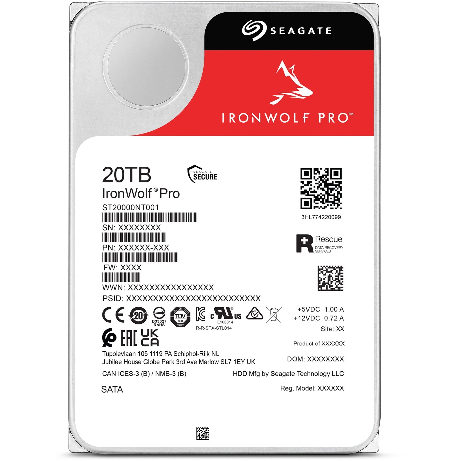 Seagate Seagate IronWolf 20 TB