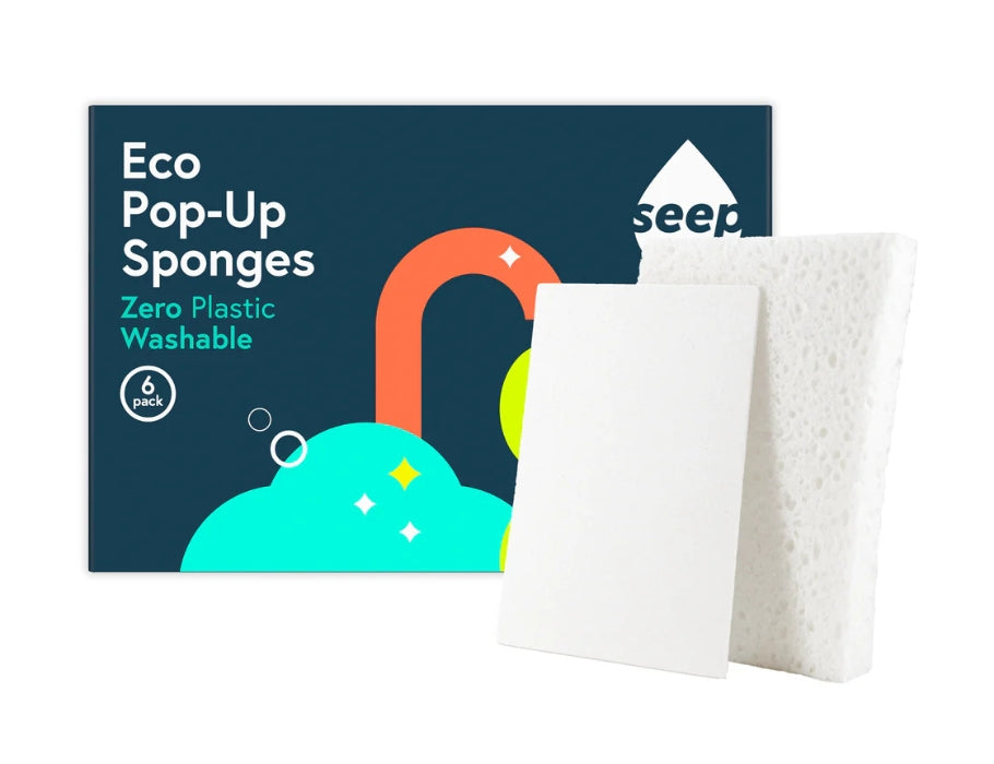 Seep eco pop-up sponzen - 2 stuks