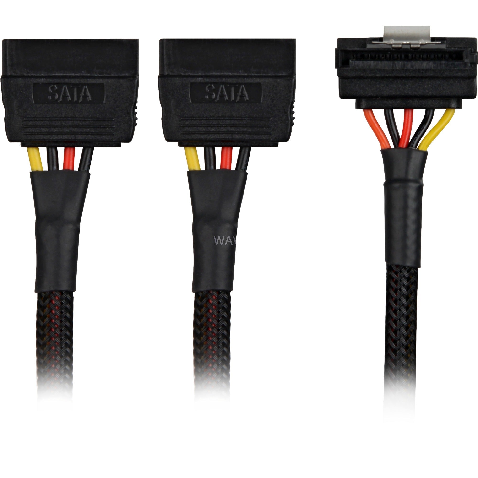 Sharkoon Sharkoon Sata YStroomadapter 90 graden, 0,20m