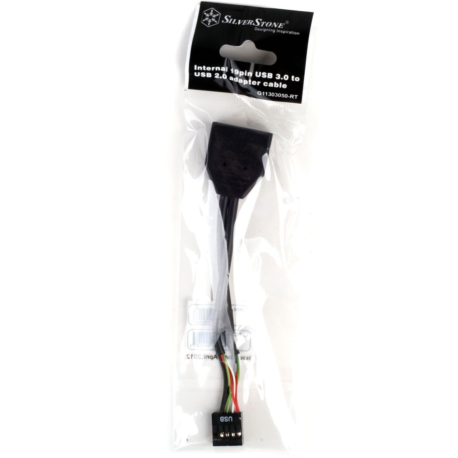 SilverStone SilverStone G11303050-RT, USB 2.0 (intern) 9pin > USB 3.0 (int