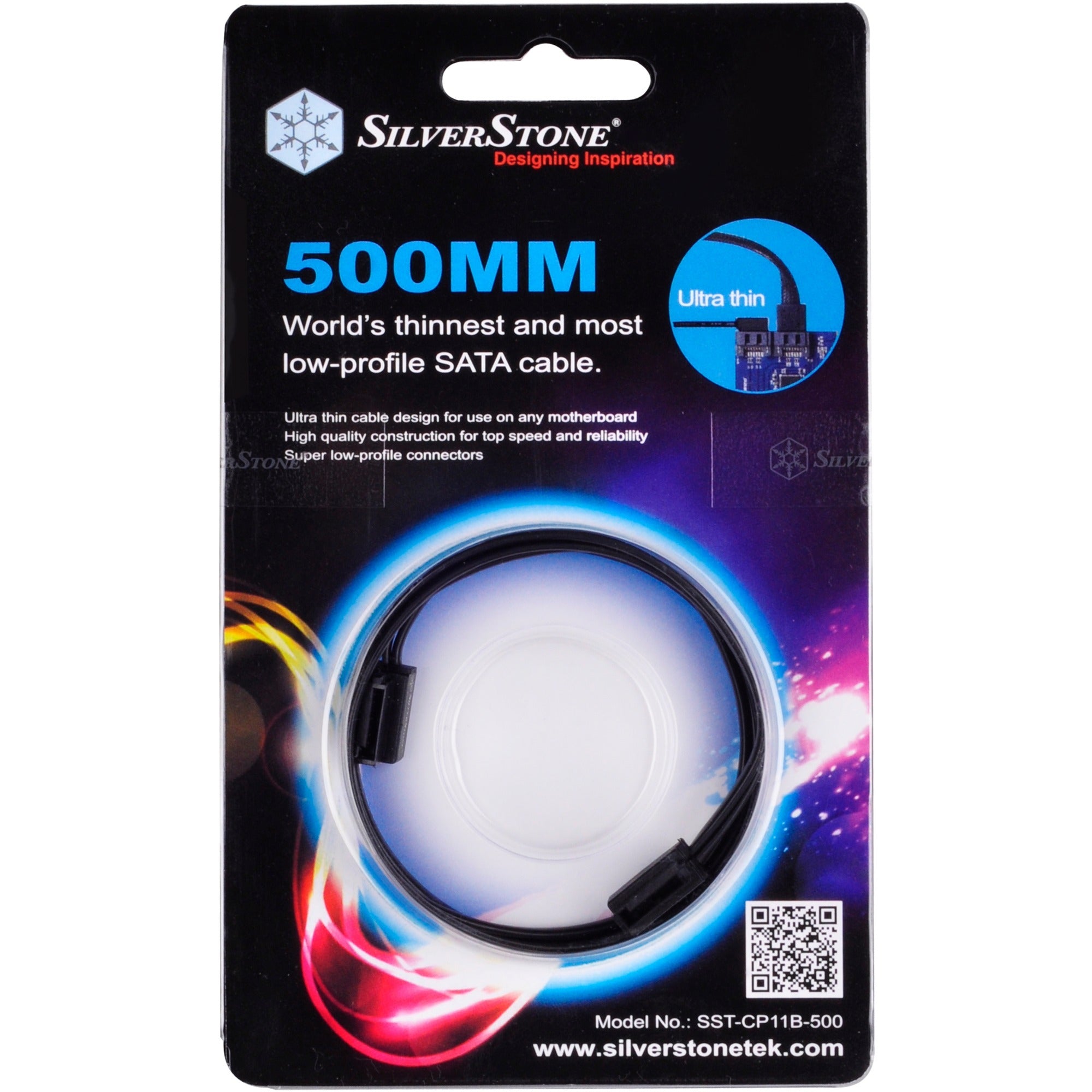 SilverStone SilverStone SATA III Kabel 50cm