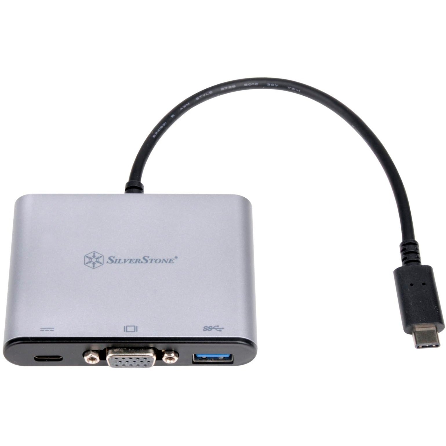 SilverStone SilverStone USB-C naar VGA
