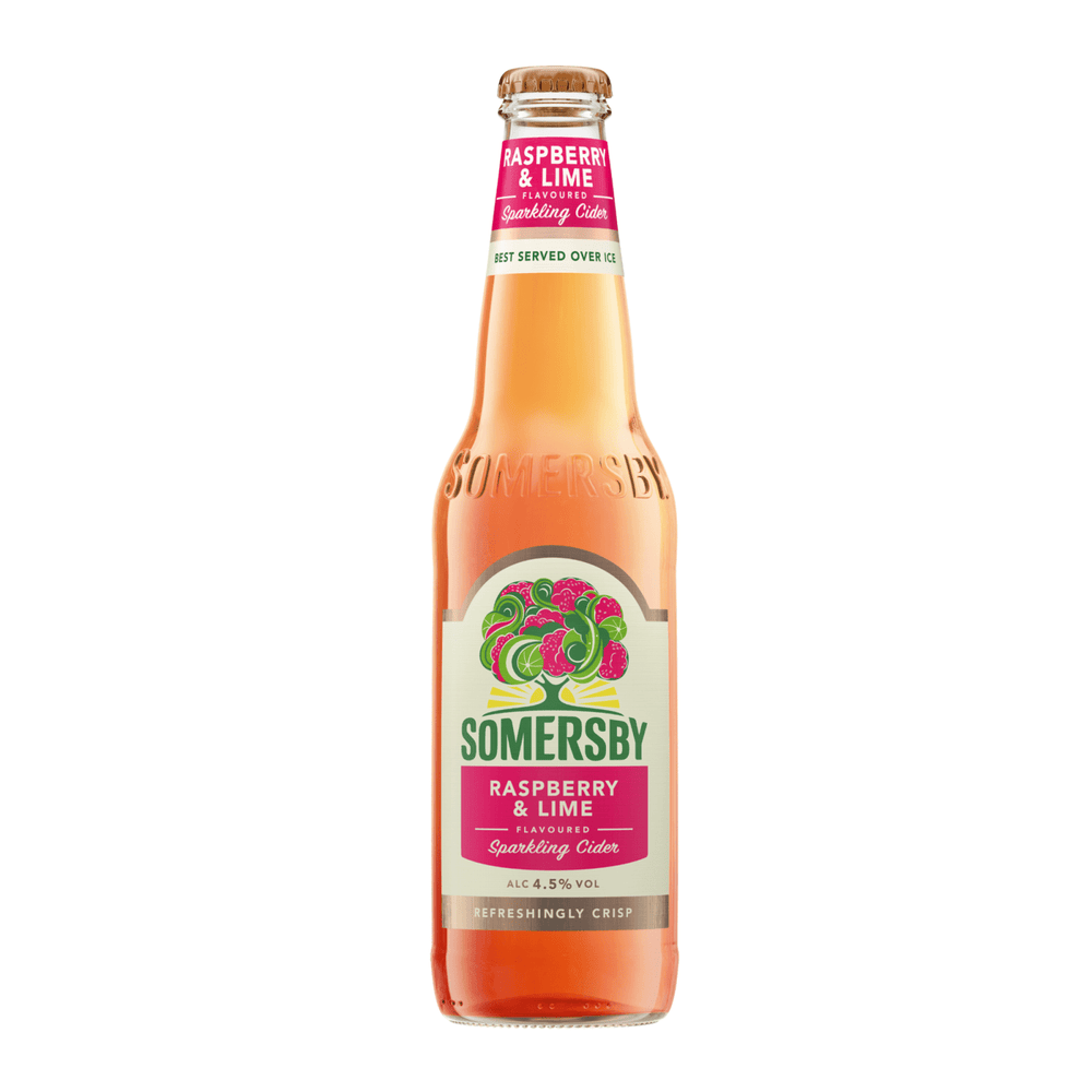 Somersby raspberry lime cider fles (24x 33cl)