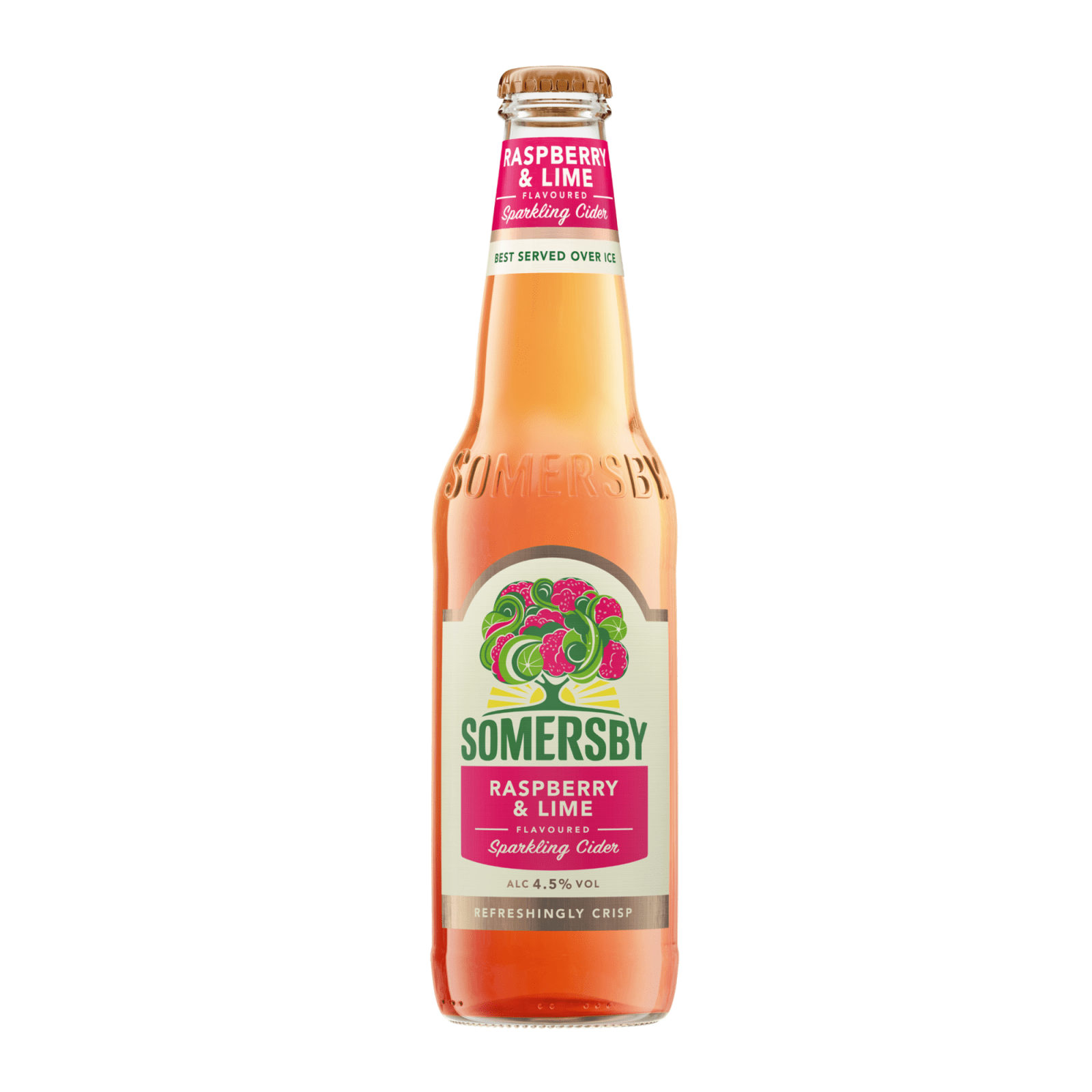 Somersby raspberry lime cider fles (24x 33cl)