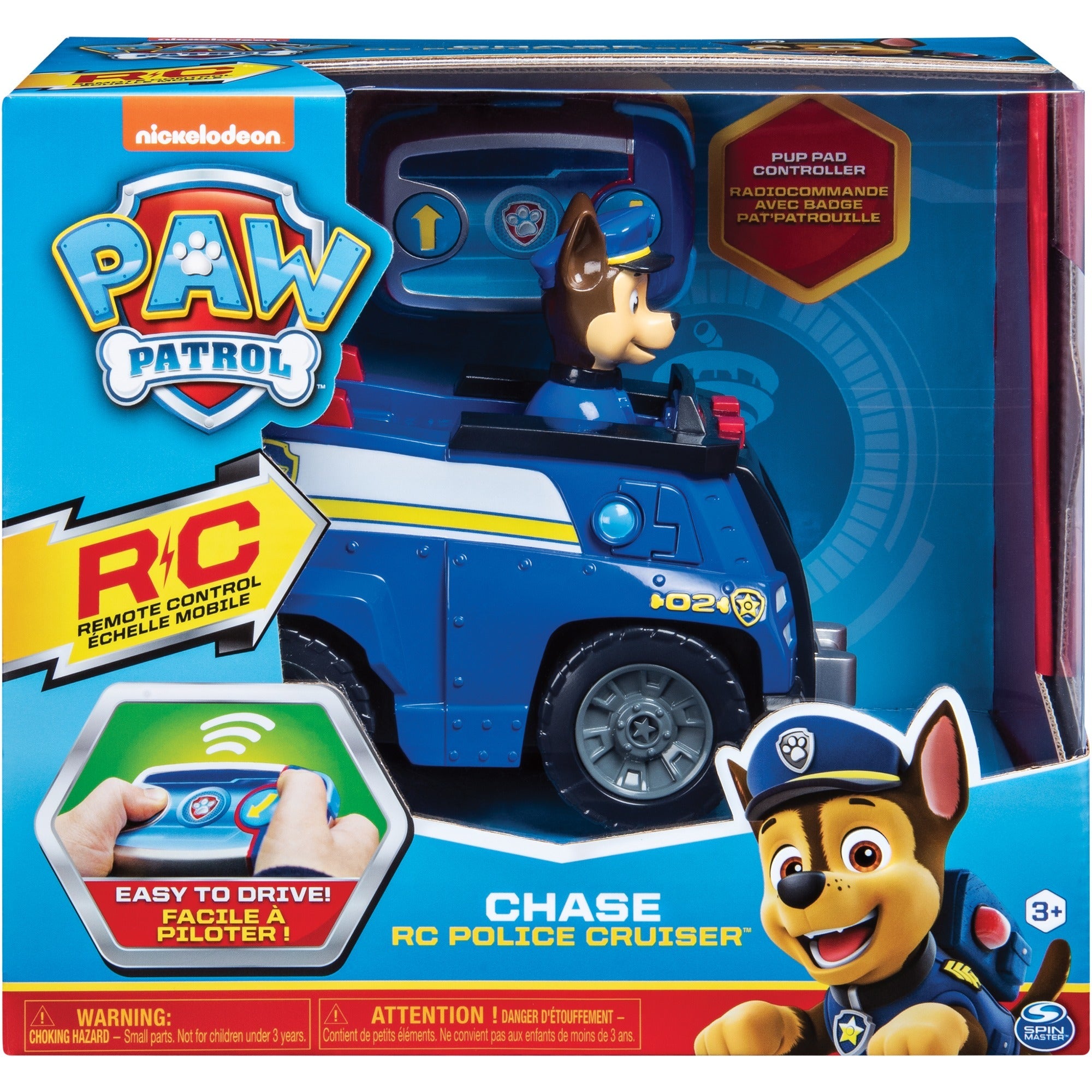 Spin Master Spin Chase RC Politiewagen