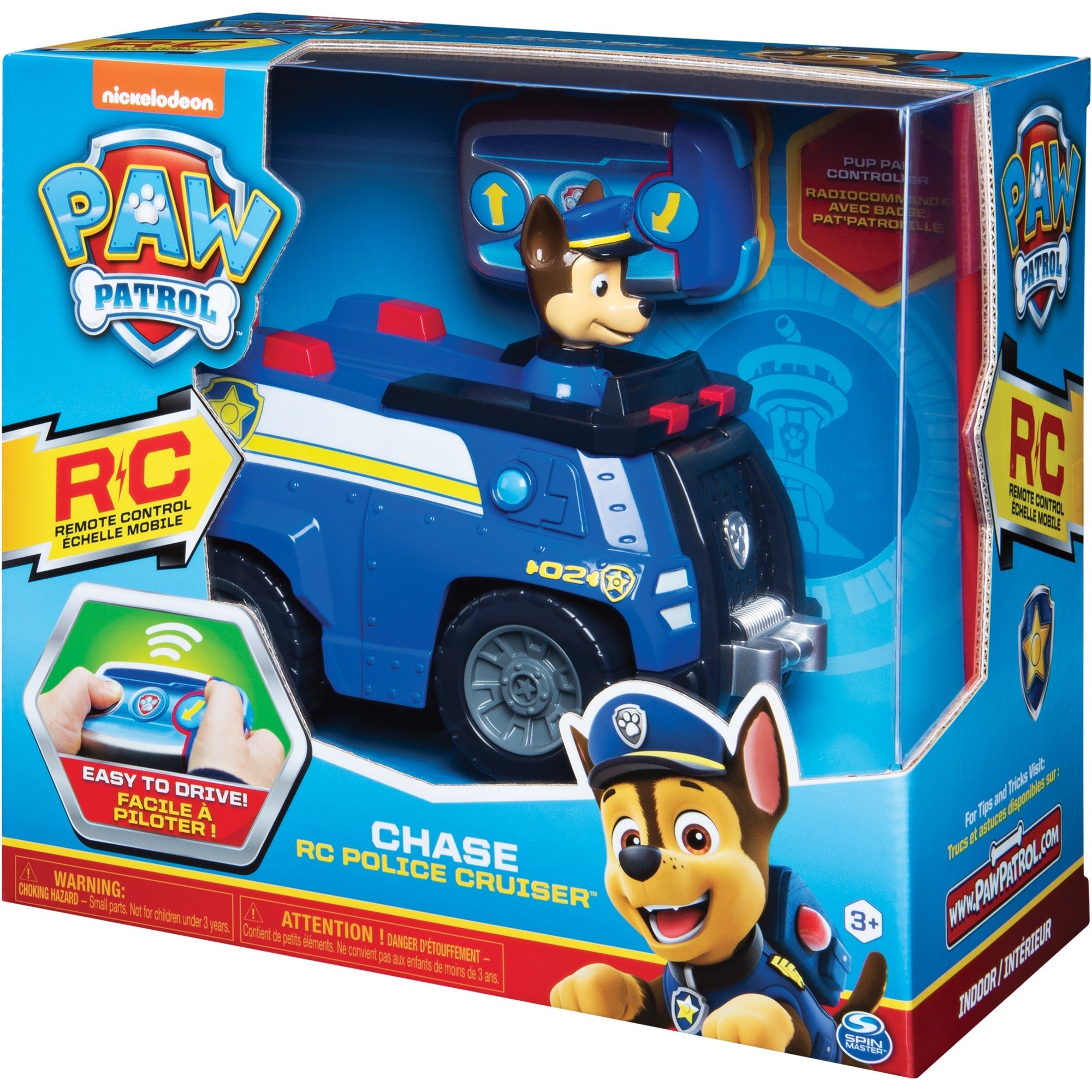 Spin Master Spin Chase RC Politiewagen