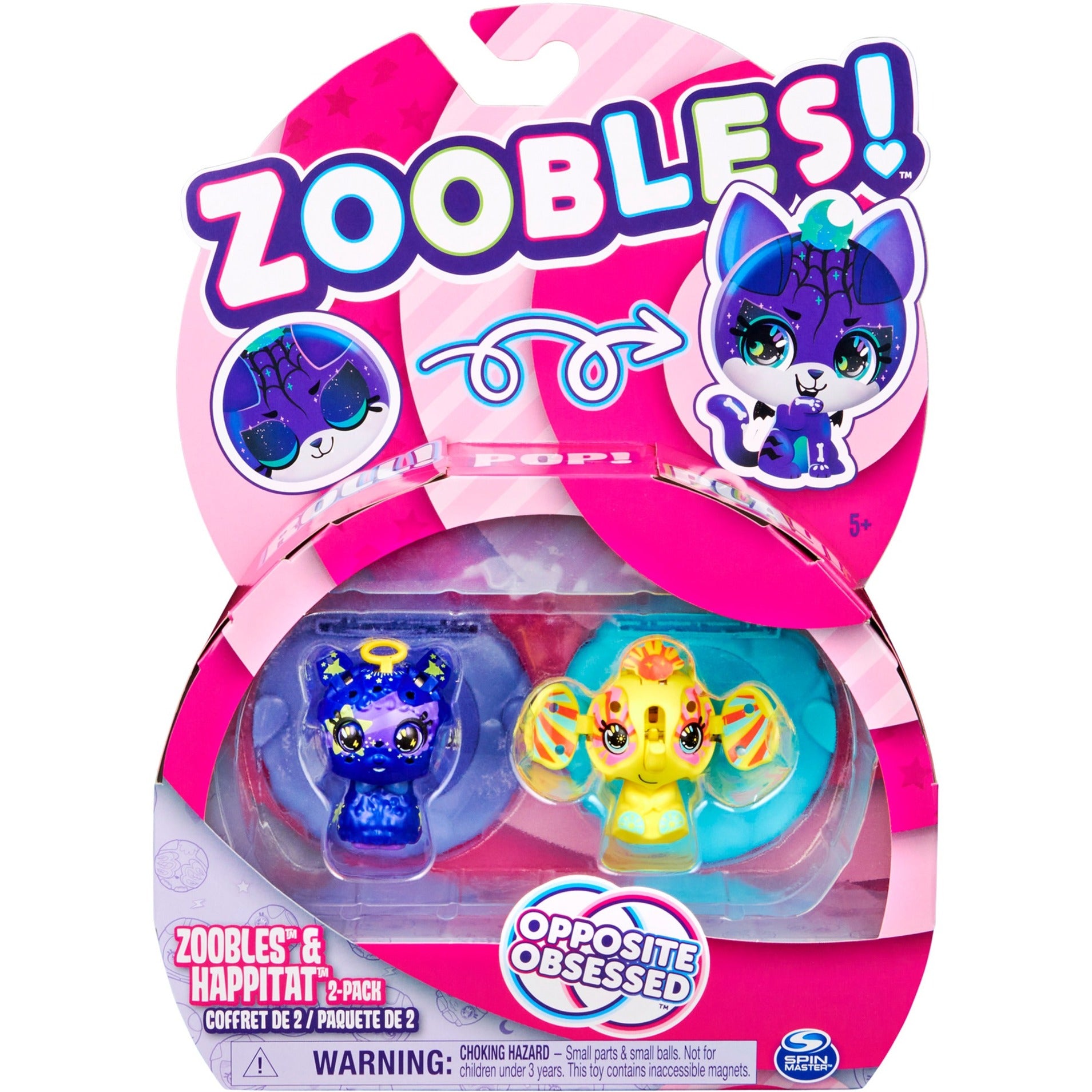 Spin Master Spin Zoobles Starlight Lama Olifant