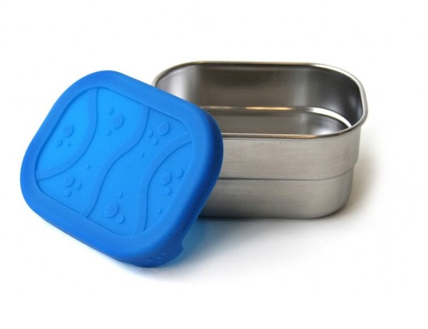 Blue water bento lunchbox eco splash pod - lekvrij