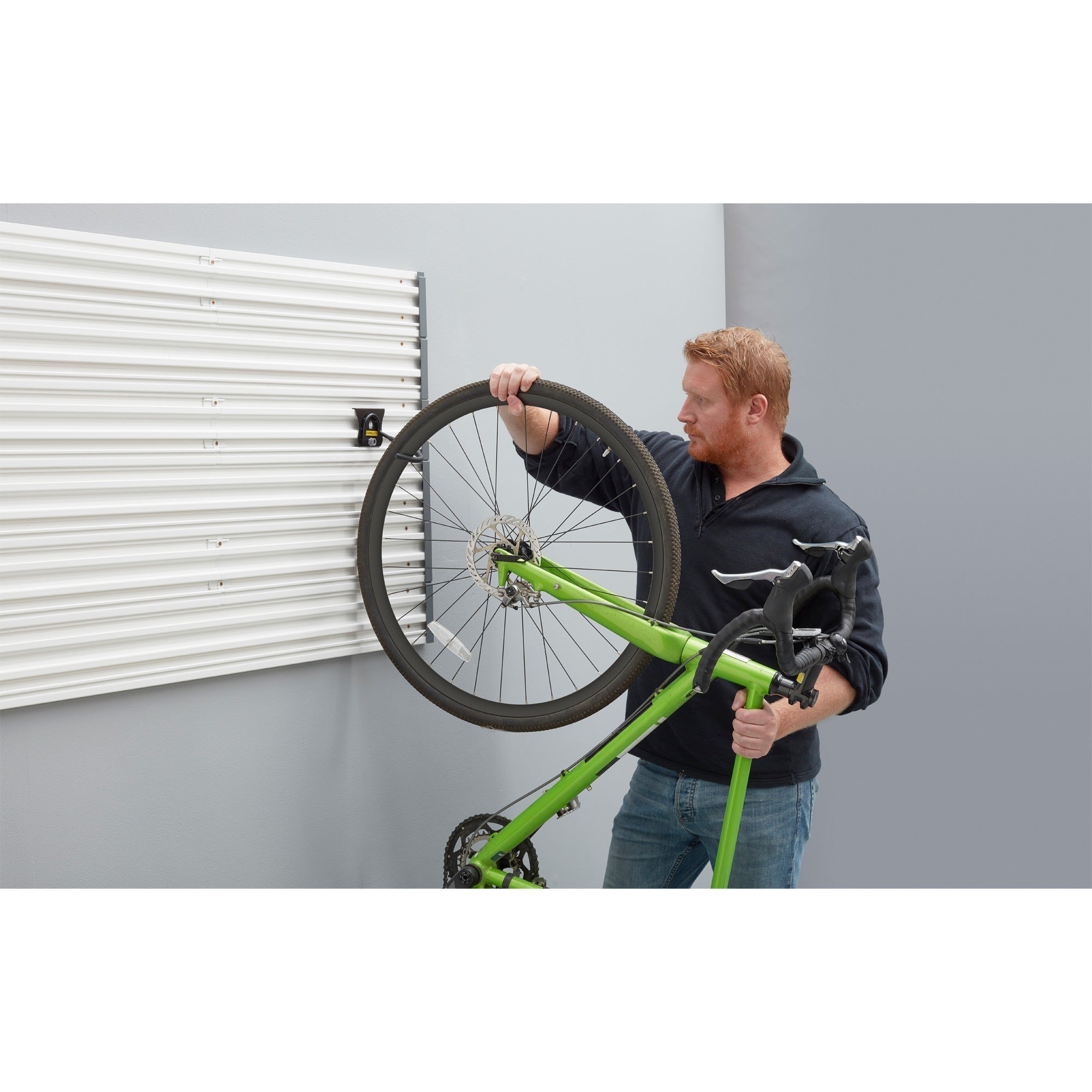 Stanley Stanley Track Wall Fietshaak verticaal