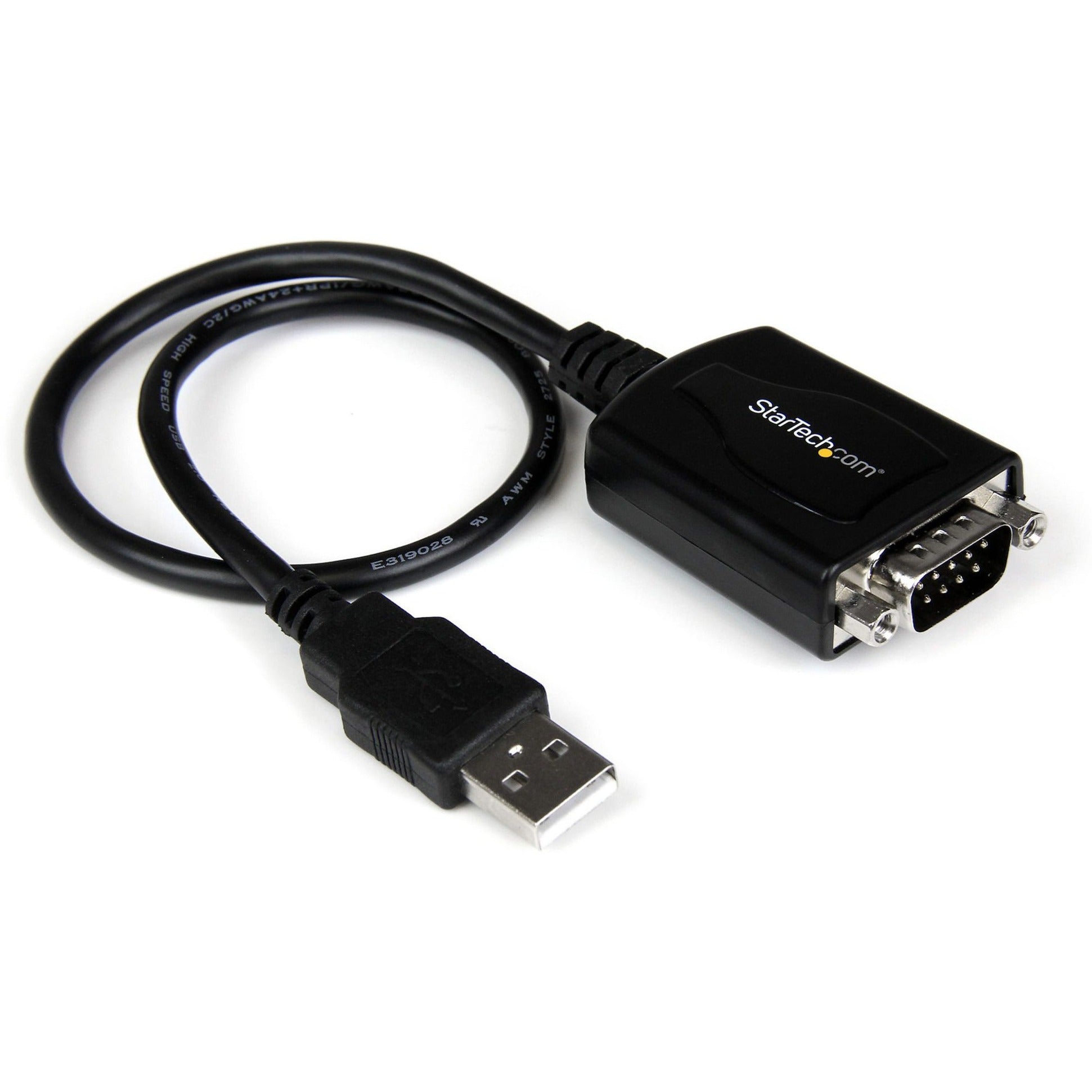 Startech Startech USB naar RS232 Seriële DB9 Adapterkabel met COM-be