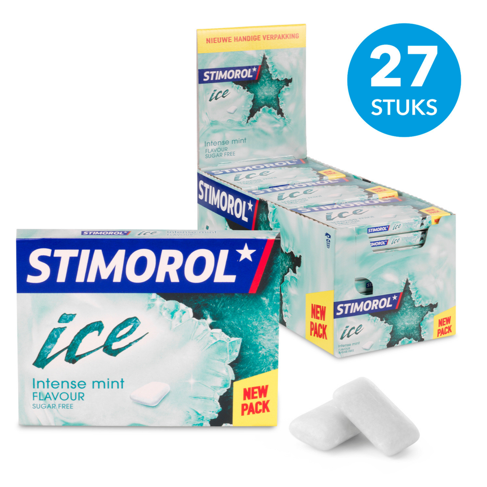 Stimorol ice intense mint (27x 17gr)