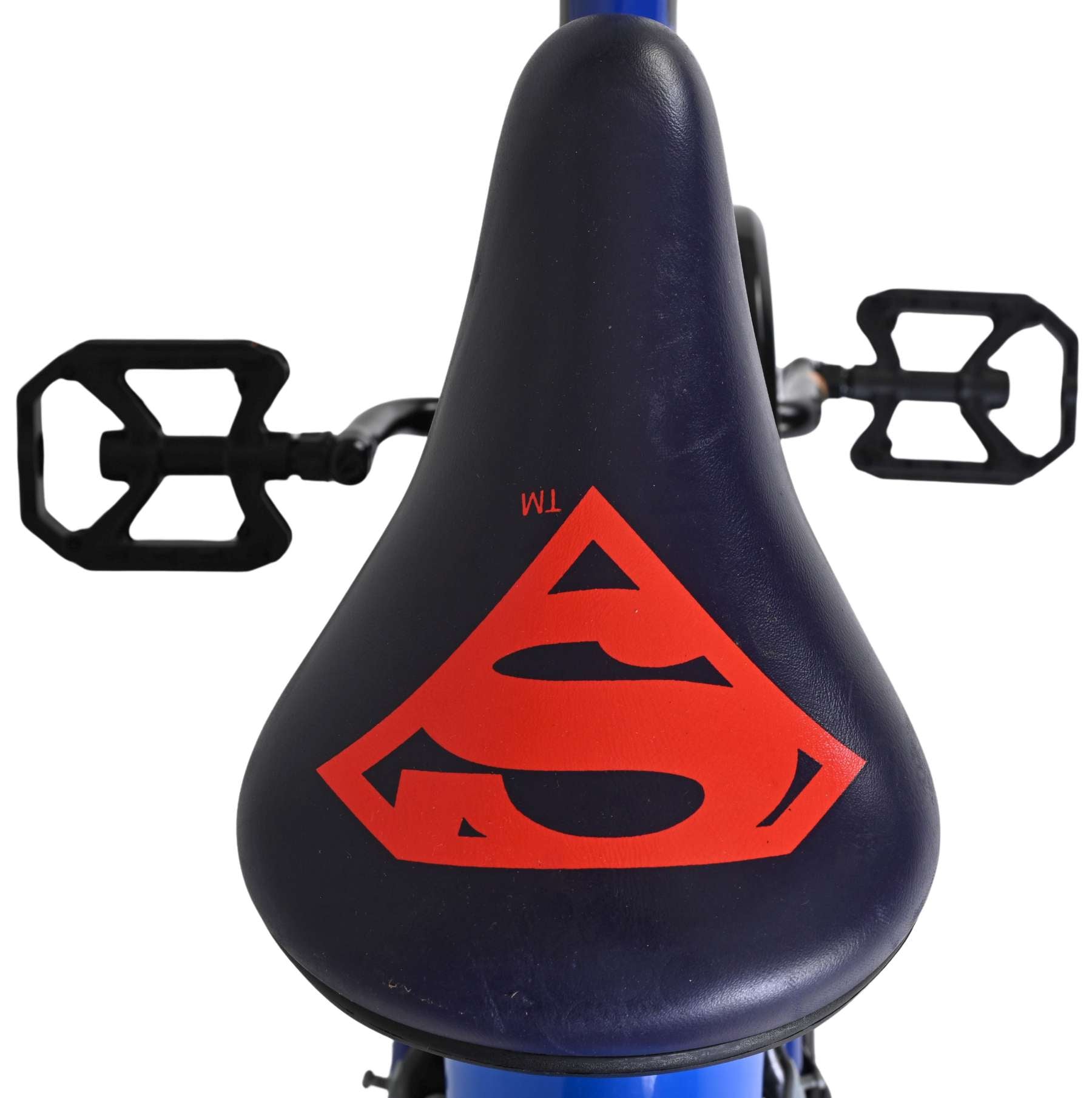 Volare superman kinderfiets - jongens - 16 inch - blauw - twee handremmen