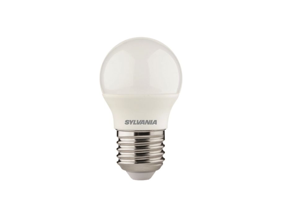 Sylvania ledlamp - e27 - 470lm - kogel - mat