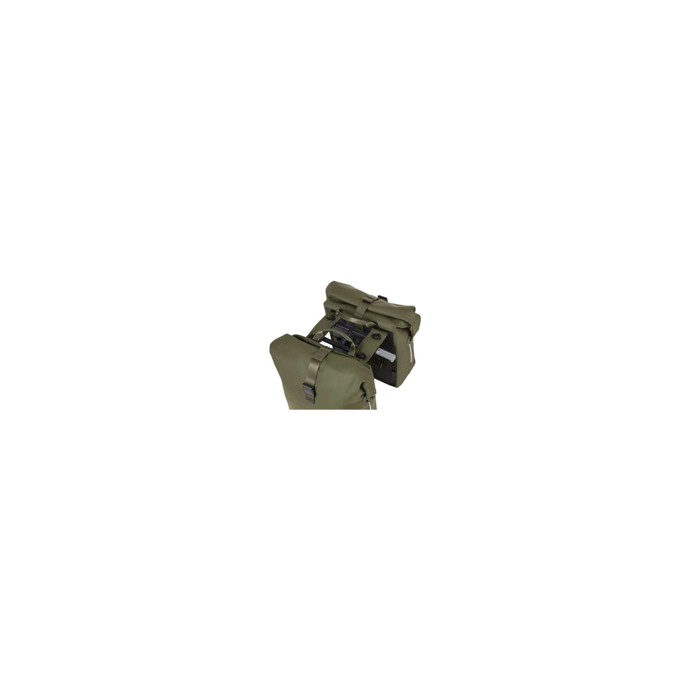 Basilicum tas soho dubbel groen | mik | 41l