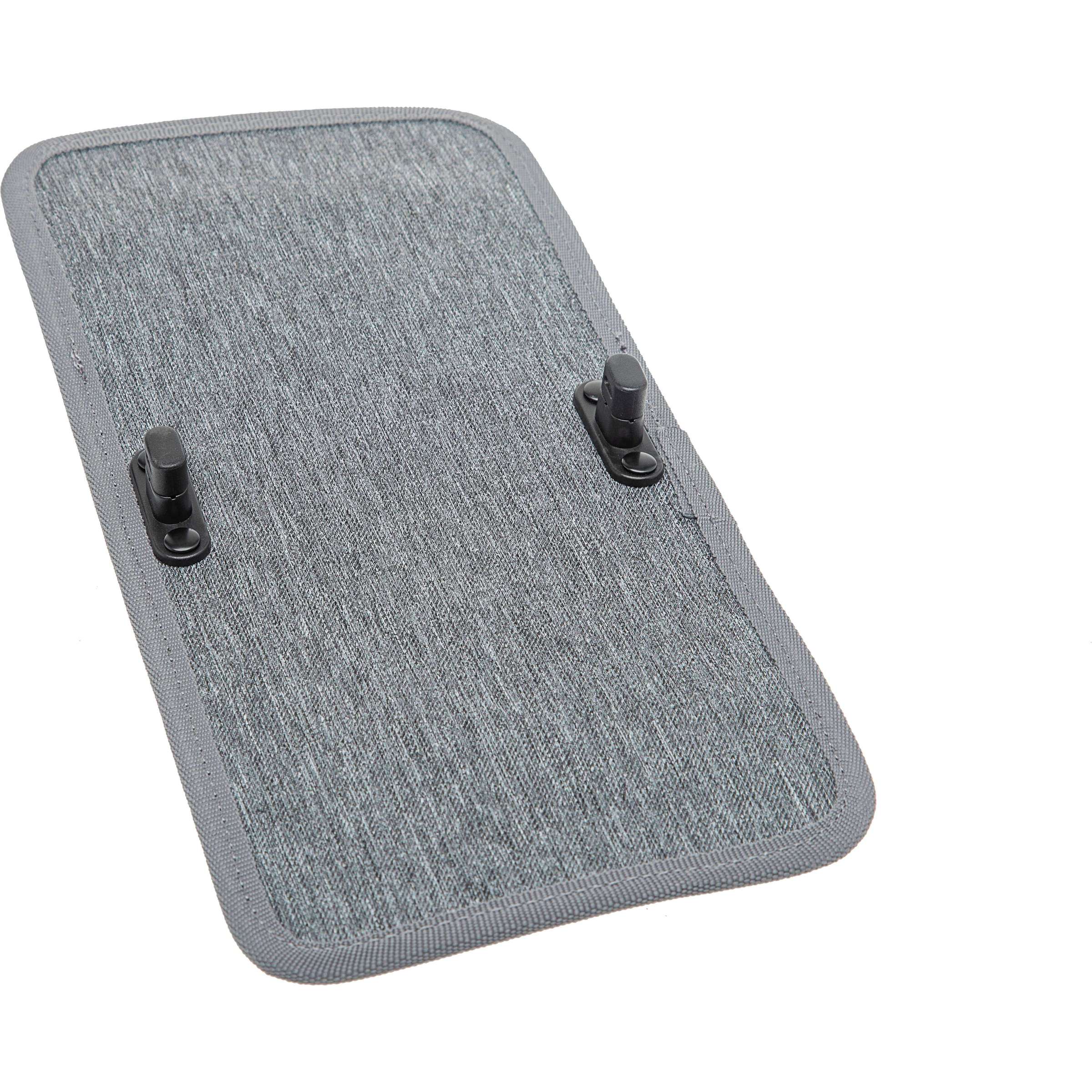 New Looxs Nova Plate - Grijs - Fietsplaat voor Nova Double Afneembare fietstas
