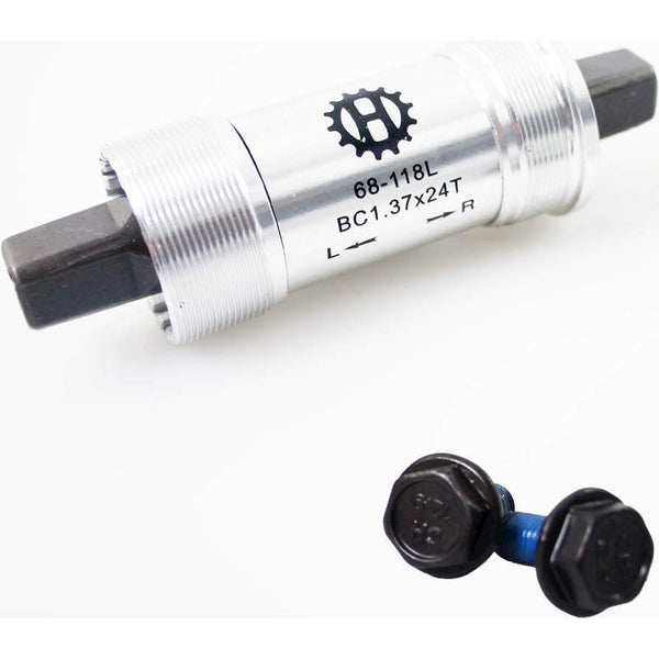 Bottom bracket crankset fausto bsa | aluminum | 68mm | 118mm