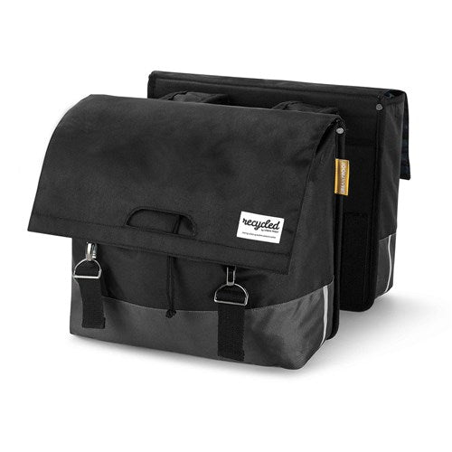 Urban Proof Double Pannier 55L Black Grey - Recycled RPET